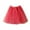 Watermelon Red, variant on WOYY Girls Solid Color Tutu Skirt Dance Party Puffy Tulle Skirt