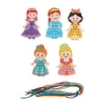 thumbnail image 2 of TISHITA Lacing Cards Gift for Boys Girls Wood Early Development Lacing Playing Games Style C, 2 of 8
