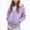 A102-Purple, variant on Girls Trendy Long Sleeve Fall Winter Hooded Sweatshirt Preppy Clothes,6-12 Months 12-24 Months 2t 3t 4t 5t 6t 7t 8t 9t Children Navy 9-10 Years