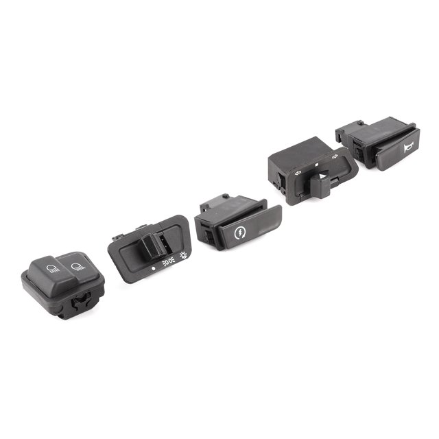 5pcs Iniciador de Motocicletas Altos Haz de Haz de Viga Baja del Litro de Kit de Botón para Gy6 125CC