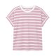 thumbnail image 4 of Camisas de Cuello en V de Manga Corta para las Mujeres Impresión de Rayas Blusa de Verano de Primavera de Moda, Camiseta de Mujer de Manga Corta, 4 of 8