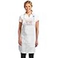 thumbnail image 3 of Personalized Apron Add a Name Embroidered Design Add Your Own Name Full-Length Apron with 3-Pockets (22W x 30L) (White), 3 of 4