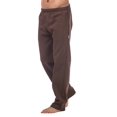 thumbnail image 4 of Pro Club Pantalon en Molleton Confort pour Hommes, Très Grand, Marron, 4 of 9