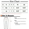 thumbnail image 3 of Babysbule Womens Pants Women Fashion Color High Waisted Vent Waist Retraction Appear Thin Tether Pants, 3 of 9