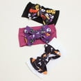 thumbnail image 3 of EnJoCho Baby Girls Headband Hallo-ween Pumpkin Printed Hairbands Bow Knotted Headwrap Toddler Kids Casual Fashion Headwear Accessories, 3 of 6