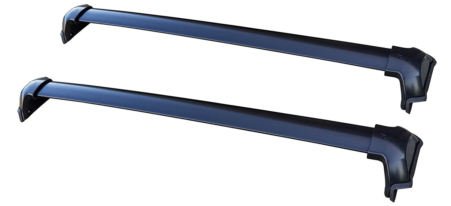 BRIGHTLINES Roof Rack Cross Bars Replacement for Honda CRV 2017-2022 Set of 2pcs, Black Aluminum Roof Top Cargo Rack