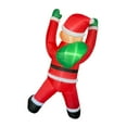 thumbnail image 4 of Decoración navideña al aire libre, accesorios fotográficos inflables navideños con Papá Noel trepador inflable con LED para vacaciones, Navidad Estilo A, 4 of 8