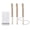 Gold, variant on Geometric Decompression Pen — Press to Transform, Crinkle Pens Funny Pens for Adults,Metallic Geometric Morphing Ballpoint Pen, Metal Shape Shifting Switch Pen, with 10 Refills