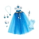 thumbnail image 5 of Conjunto de disfraz de princesa jinwen Disfraz de princesa infantil para niñas Azul, 5 of 8