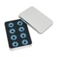 thumbnail image 4 of 8 rodamientos de repuesto para monopatín, de acero resistente, prácticos y universales 608RS-11 de alta calidad. Azul, 4 of 9