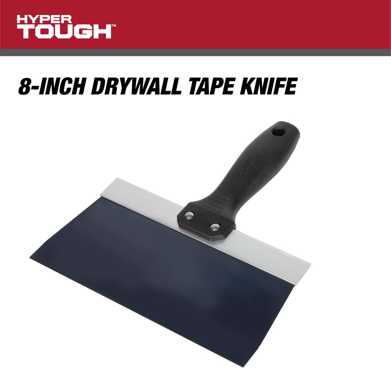 Hyper Tough 8 in Metal Drywall Tape Knife
