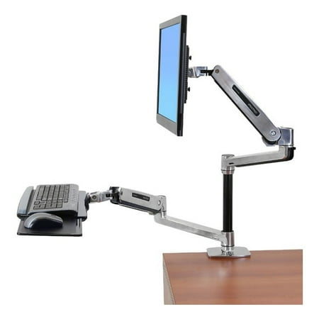 Ergotron Monitor Accessories - Ergotron WorkFit-LX, Sit-Stand Desk Mount System