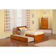 thumbnail image 3 of Atlantic Furniture Lit Simple Plate-Forme Urbain Orlando en Caramel, 3 of 4