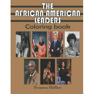 African American Leaders Really Big Coloring Book 12 x 18