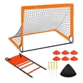 thumbnail image 3 of Portería de fútbol, ​​puerta de fútbol, ​​juego de entrenamiento de fácil instalación, juegos deportivos, red de fútbol, ​​portería de fútbol para el, 3 of 8