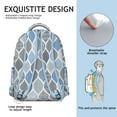 thumbnail image 5 of Earthy Floral Boho Chic Style Student’s Backpack, Scratch-Resistant Oxford Cloth, Adjustable Shoulder Straps, Large Capacity Multifunctional School Backpack for Student and Student, 5 of 6