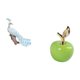 thumbnail image 5 of Estatua del pavo real,Estatua de pavo real,adorno de escritorio creativo y divertido,Escultura decorativa de pavo real para decoración del hogar,Estatua,Escultura de fruta artificial,estatua y, 5 of 8