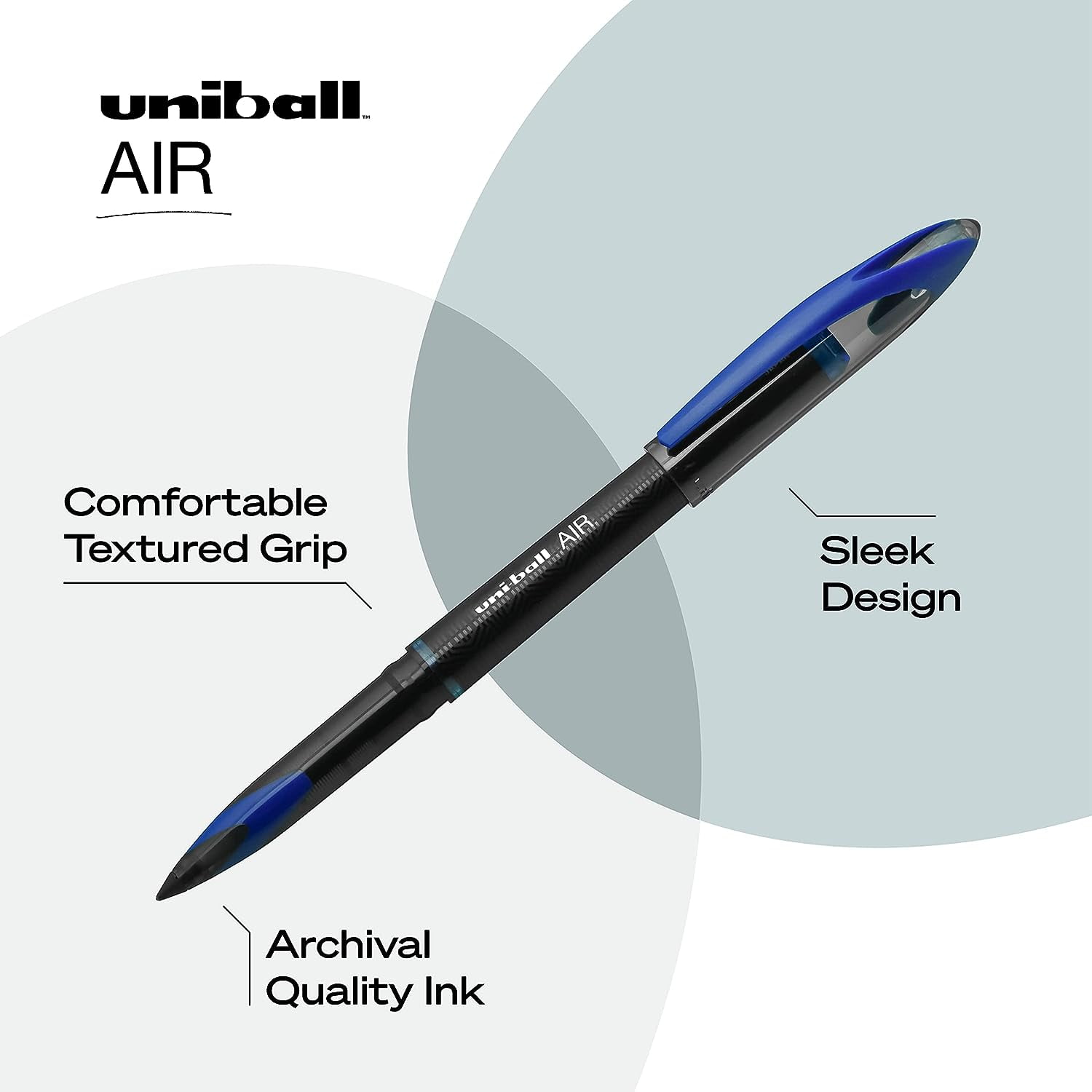 Uni-Ball, SAN1927701, 0.7mm Rollerball Pens, 12 / Dozen