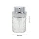 thumbnail image 3 of Dispensador de jabón de manos espumoso, transparente, rellenable, para baño y cocina, de vidrio, con bomba, 3 of 8