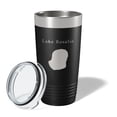 thumbnail image 2 of Lake Rosalie Map Tumbler Travel Mug Insulated Laser Engraved Coffee Cup Florida 20 oz Black, 2 of 5