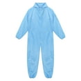 thumbnail image 4 of TiaoBug Men's Anti-static Coverall Suit with Zip Front Opening Reusable Workwear Full Body Suits Light Blue M, 4 of 8