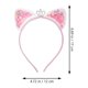 thumbnail image 2 of 6 diademas con orejas de gato y lentejuelas con cierre para el pelo, estilo aleatorio, 2 of 5