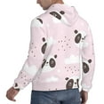 thumbnail image 6 of Salouo Cute Panda Pattern Men's Fall Hoodie Sweatshirt,Sport Hoodie with Pockets for Men Pullover Casual Hooded Sweatshirt-Large, 6 of 7