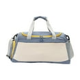 thumbnail image 3 of Xuniizn Gym Bag for Men & Women, Duffle Bag with Shoe Compartment, 30-40L Travel Bag & Weekender Overnight Bag, Water-Resistant Duffel Bag & Sports Tote Bag with Laundry Pocket, Oxford Cloth, Blue, 3 of 10