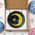 thumbnail image 4 of KuphiL10C Sun Moon Stained Glass Window Hanging, Galaxy Suncatchers for Windows, Stars Sun Catchers with Metal Chain and Hook, Wall Art Home Decor, Birthday Gifts, 4 of 5