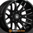 thumbnail image 4 of 20x10 Dropstars 654BM Deep Concave Gloss Black Wheel 6x135/6x5.5 -25, 4 of 5