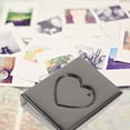 thumbnail image 3 of Small Photo Album Heart Photo Holder 3 Inch Photo Card Holder Book for Women Girls Kids, 3 of 9