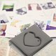 thumbnail image 4 of Pequeño álbum de fotos Heart Photo Photo Photo Soporter Libro de tarjetas fotográficas para mujeres Niños Niños, 4 of 5