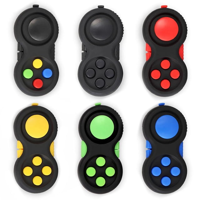 Fidget Handle Stress Reliever Autismo Descompresión Mango Juguete divertido (Rojo)