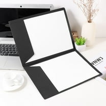 ORDDIART Toymytoy Folder 12Pcs Presentation Folder with Pocket for Business Notes and Class Handouts Black