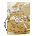 thumbnail image 1 of Creativo Mapa Del Mundo Pasaporte Cubierta Cartera Bolsa Carta Hombres Mujeres Cuero Pu Id Titular De La Dirección Portátil Embarque Accesorios De Viaje huangjie unisex, 1 of 2
