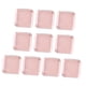 thumbnail image 2 of 10 cajas de almacenamiento para uñas a presión, cuadradas y transparentes. Rosa, 2 of 9