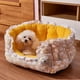 thumbnail image 2 of Pet Dog Bed Nest Cashmere Warming Hot Dog Bed House Soft Dog Lounger Nest Dog Baskets Winter Plush Kennel For Cat Puppy Supplies ShopWise Round, 2 of 10