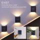 thumbnail image 3 of ER Lámpara de pared para jardín, luz nocturna Solar, impermeable, para exteriores, 2 uds. oso de fresa Electrónica, 3 of 5
