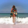 thumbnail image 6 of PHYHOO Daisy Oversized Quick Dry Microfiber Beach Towel Mushroom Lightweight Sand Free Towel Super Soft &amp; Absorbent for Travel Swimming Sports 30x60in, 6 of 8