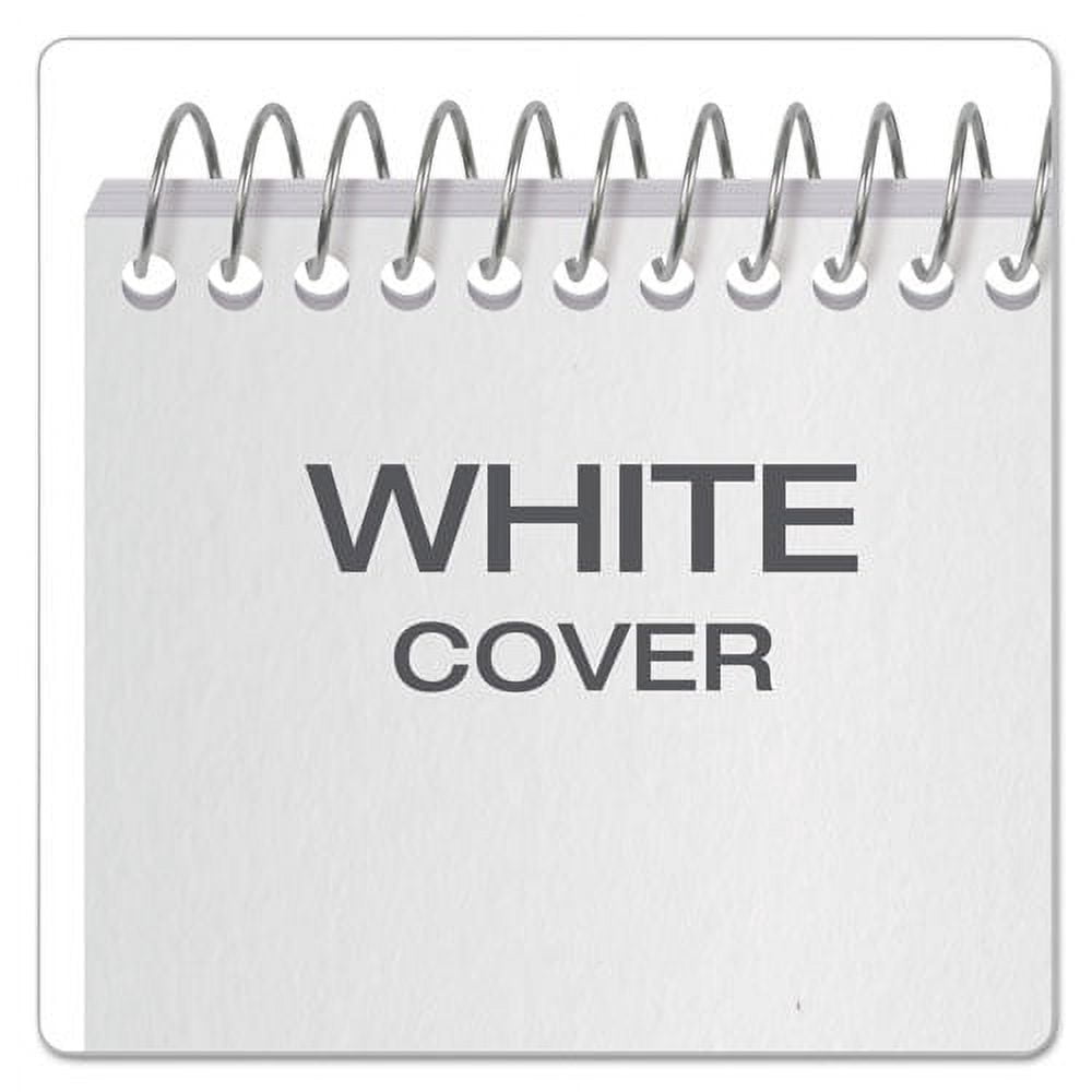 "Earthwise By Ampad Recycled Reporter's Notepad, Gregg Rule, White Cover, 70 White 4 X 8 Sheets | Bundle of 5 Each"