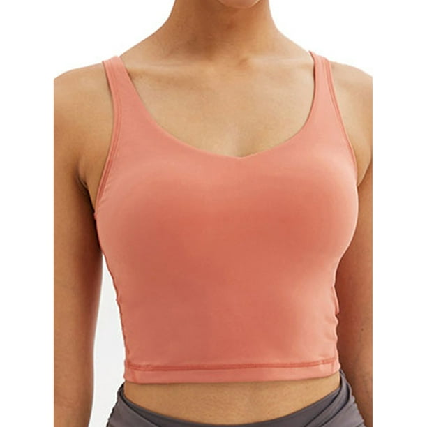 Buy Move With You Women's Sports Bras Workout Crop Tank Tops