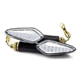 thumbnail image 1 of Direccionales Motocicleta 18 Leds 2 Wires M1001 negro, 1 of 3