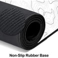 thumbnail image 5 of Gaming Mouse Pad for Desk, Topographic Contour Office Large Desk Mat, Long Computer Keyboard Mouse Mat Mousepad with Non-Slip Base and Stitched Edge, Gifts for Him, 5 of 6