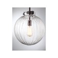 thumbnail image 5 of Meridian Nicole Glass Globe Pendant Light in Oil Rubbed Bronze, 5 of 5