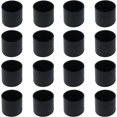 thumbnail image 1 of GFDYREE PVC Round Table Chair Leg Tips Caps Furniture Feet Pads Tile Floor Protectors, 1-1/2 Inches, 16 Pack, Black, 1 of 3