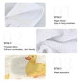 thumbnail image 5 of Duck Pattern Hand Towels 2 Pack Quick Dry Velvet Soft with Velcro Kitchen Bath 14x18in, 5 of 7