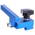 thumbnail image 3 of Fence Flip Limit, 30#/45# T-Track Stop Tool, Easy To Use Aluminum Alloy Two Kinds Of Fence Flip Limit Corrosion Resistance For Standard T Track Lock The Fence, 3 of 8