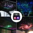 thumbnail image 6 of Upgraded 20W Dual Color Starlight Headliner Kit 700pcs*(0.03+0.04+0.06in)*9.8ft Fiber Optic Starlight Kit for Car Headliner Car Star Lights with Twinkle Effect and Music Mode Control by APP/Remote, 6 of 7