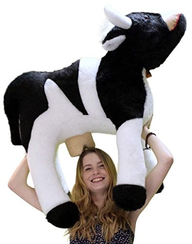 life size stuffed cow