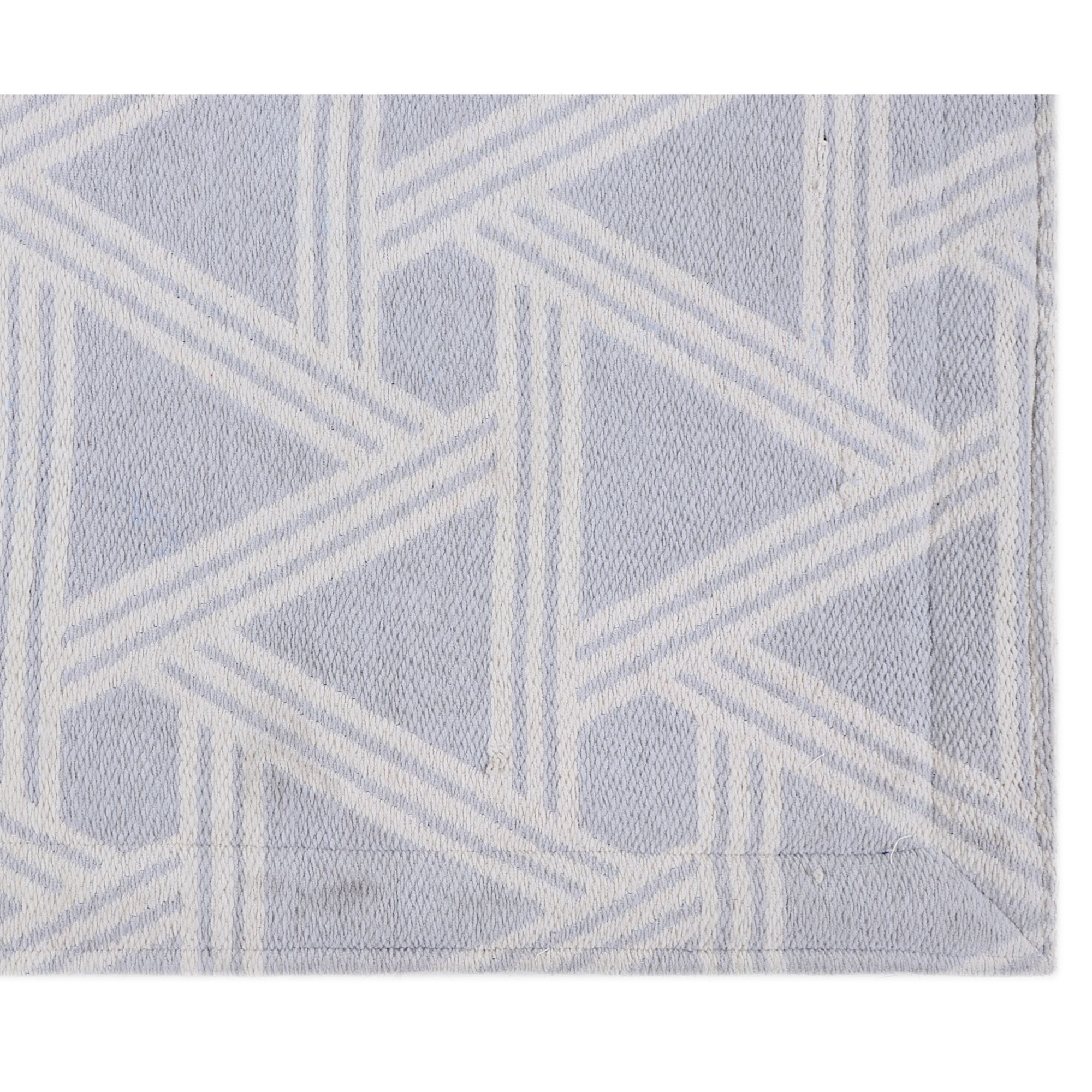 Rugsmith Light Grey Machine Woven Eno Anti-Fatigue Kitchen Mat, 20" x 36"
